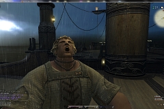 Howling at the moon (Bulls do that, ya know...)